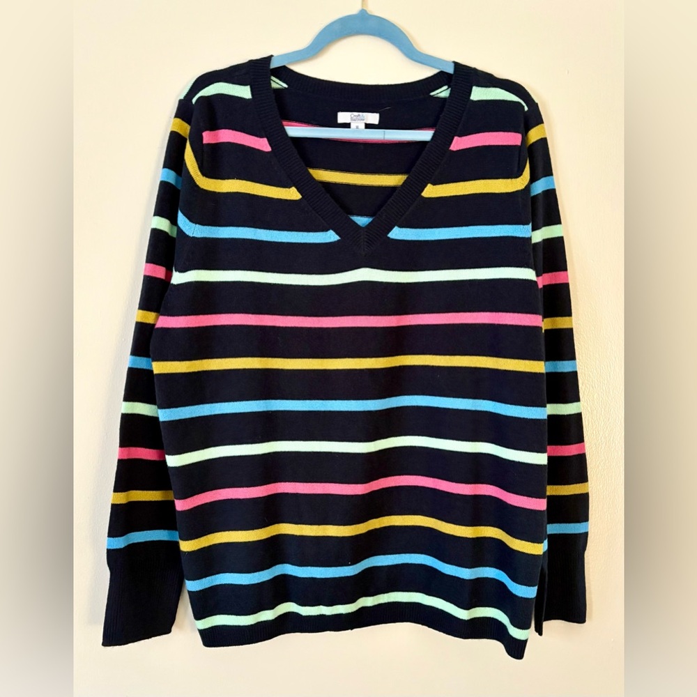 Women’s striped sweater